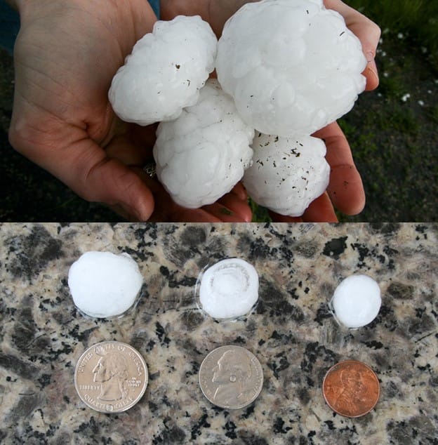 Determining Hail Size Using Radar