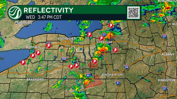 Tornado warnings and reports on Wednesday 10, 2024 at 3:47 PM